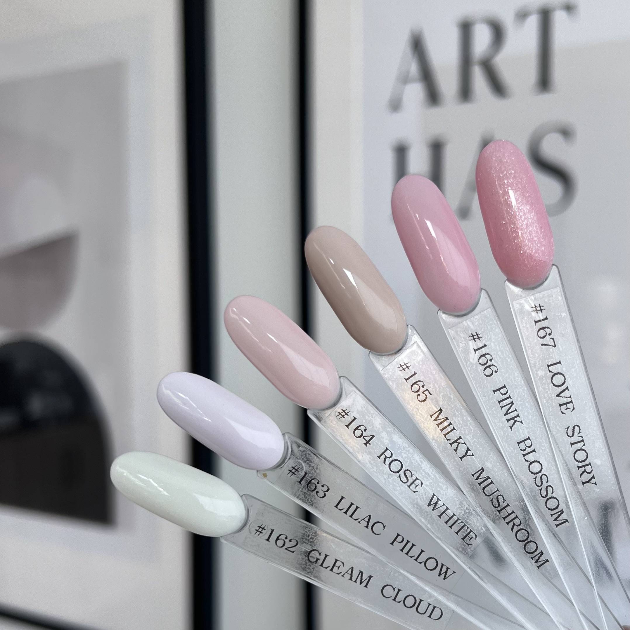 I.Am Milky Must Haves Collection - gelinio lako spalvų rinkinys, 6*7ml - Image 2