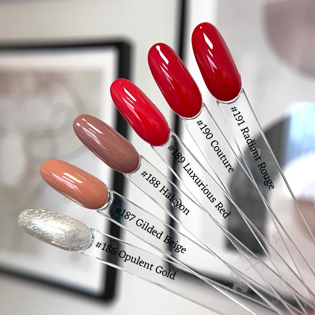 I.Am Radiant Rouges Collection - gelinio lako spalvų rinkinys, 6*7ml - Image 2
