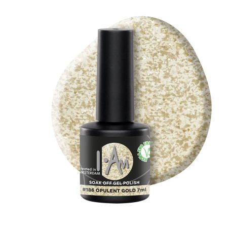 I.Am Gel Polish - gelinis lakas Oputen Gold #186 - , 7ml