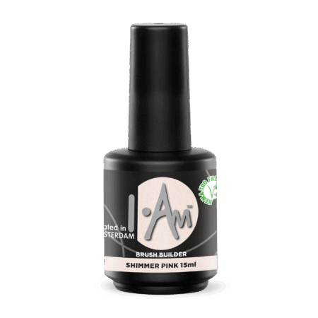 I.Am Brush Builder - gelis buteliuke, SHIMMER PINK, 15ml