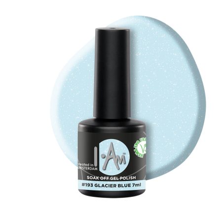 I.Am Gel Polish - gelinis lakas Gracier Blue #193 - , 7ml