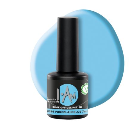 I.Am Gel Polish - gelinis lakas Porcelain Blue #194 - , 7ml