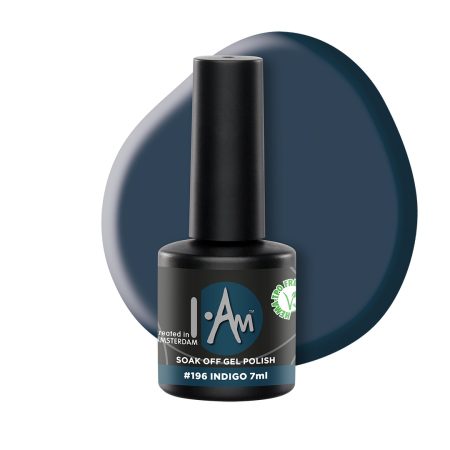 I.Am Gel Polish - gelinis lakas Indigo #196 - , 7ml