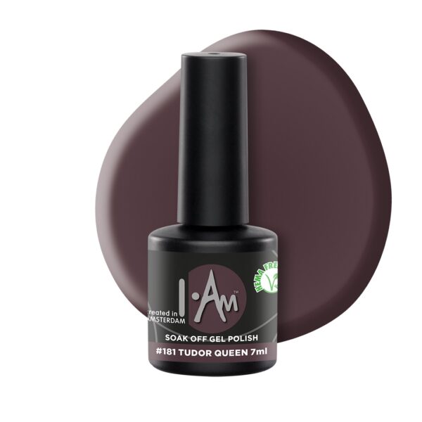 I.Am Gel Polish - gelinis lakas Tudor Queen #181 - , 7ml