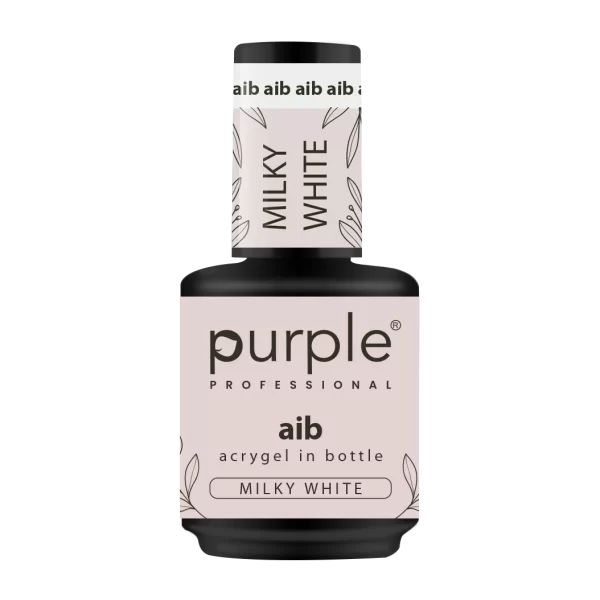 A.I.B. akrygelis buteliuke Milky White
