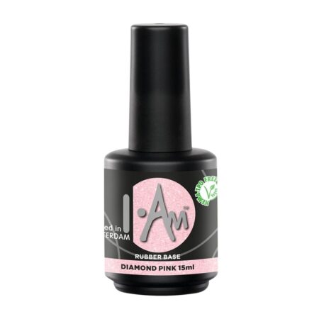 I.Am Rubber Base DIAMOND PINK, 15ml