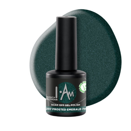I.Am Gel Polish - gelinis lakas Frosted Emerald #207 -  , 7ml