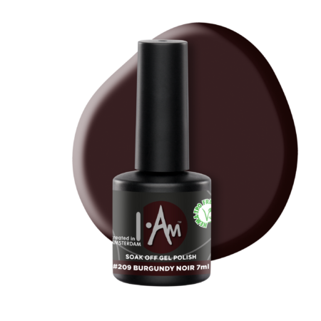 I.Am Gel Polish - gelinis lakas Burgundy Noir #209 -  , 7ml